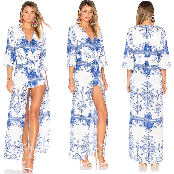 Lovers + Friends Dresses & Skirts - Lovers + Friends Ashton dress in temple scarf